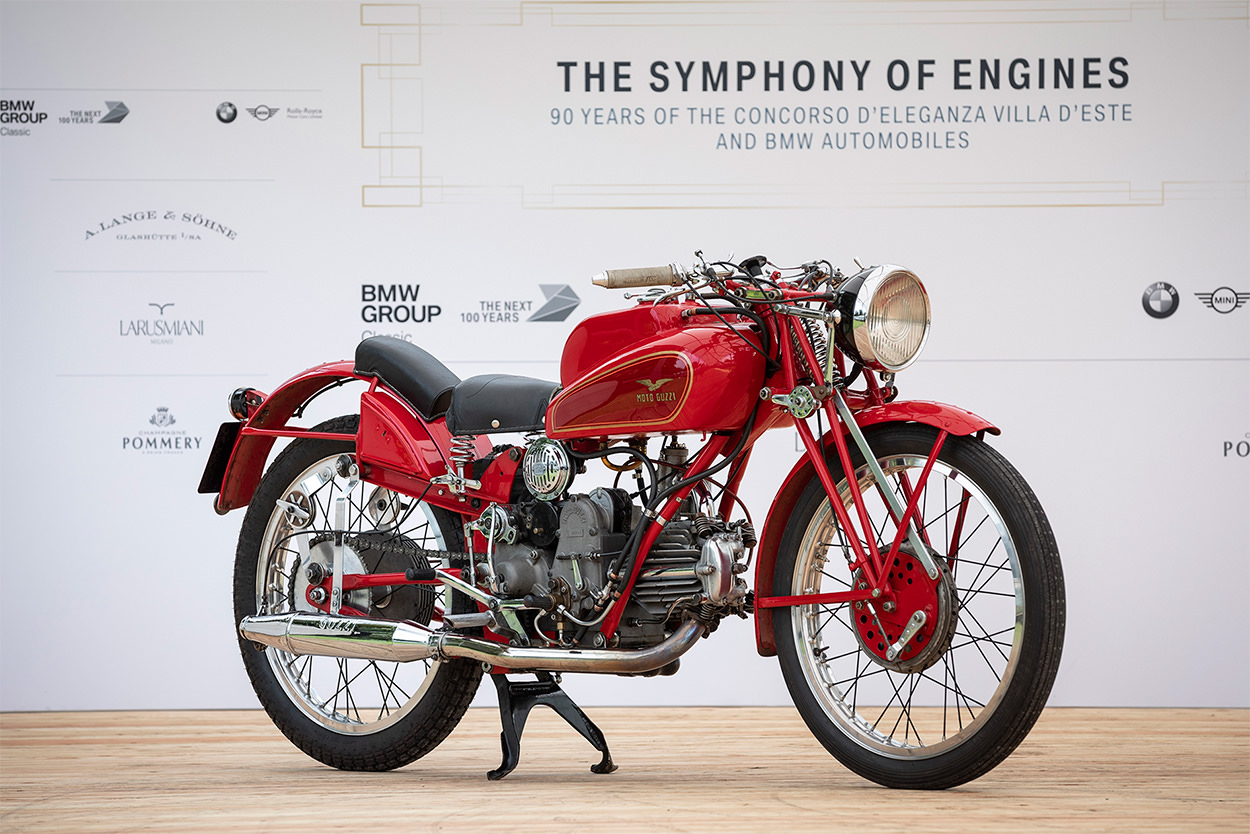 1938 Moto Guzzi GTCL at the 2019 Concorso d'Eleganza