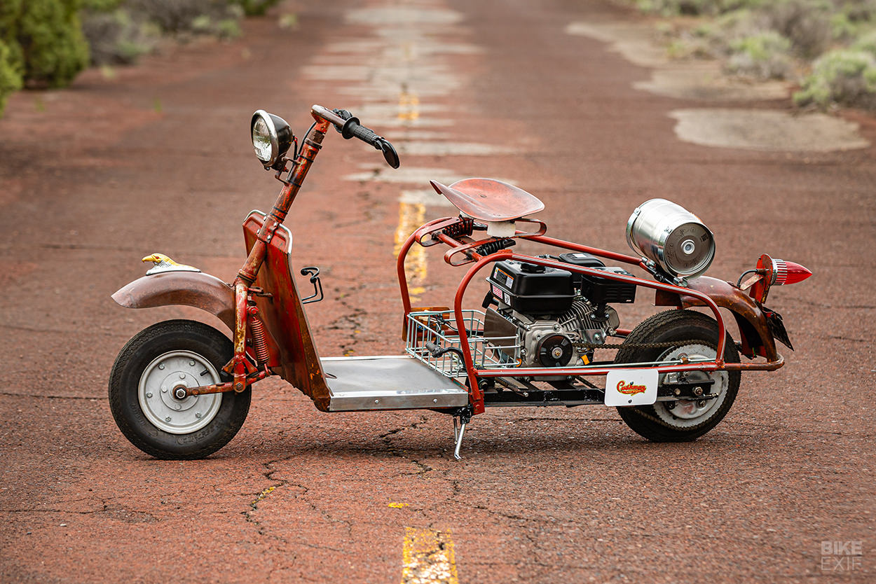 1958 Cushman Highlander motor scooter