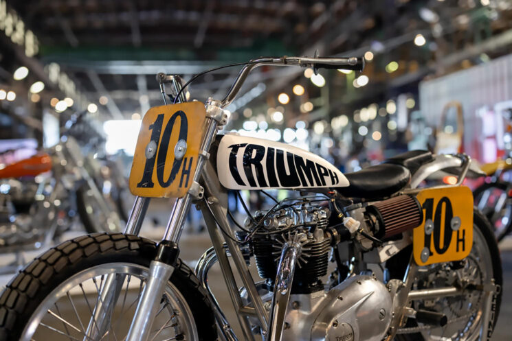 1969 Triumph T120 Trackmaster flat tracker