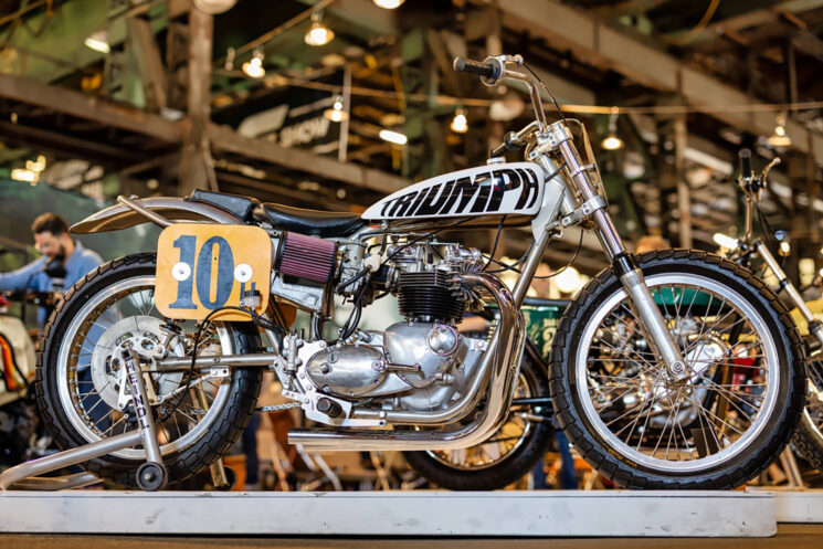 1969 Triumph T120 Trackmaster flat tracker