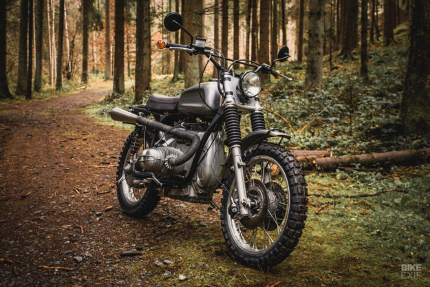 1976 BMW R90S converted into an enduro