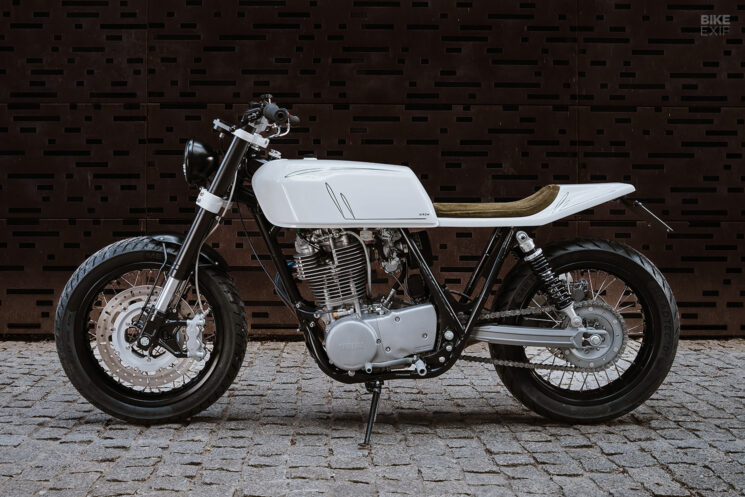 1980 Yamaha SR500 street tracker by Airow