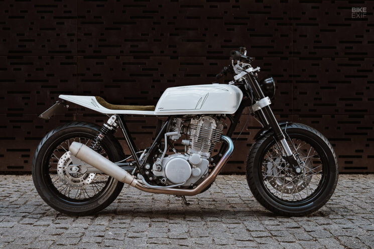 1980 Yamaha SR500 street tracker by Airow