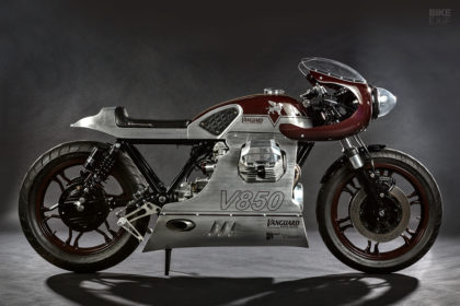 Moto Guzzi Le Mans, built for Vanguard Clothing by Wrench Kings