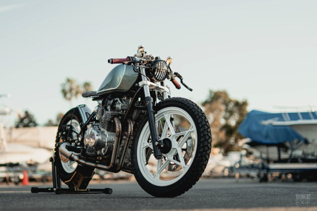 Beach Cruiser: A Suzuki GS650 customized by Upcycle Motor Garage of California