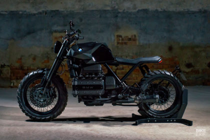 1986 BMW K100 cafe racer by Crooked Motorcycles