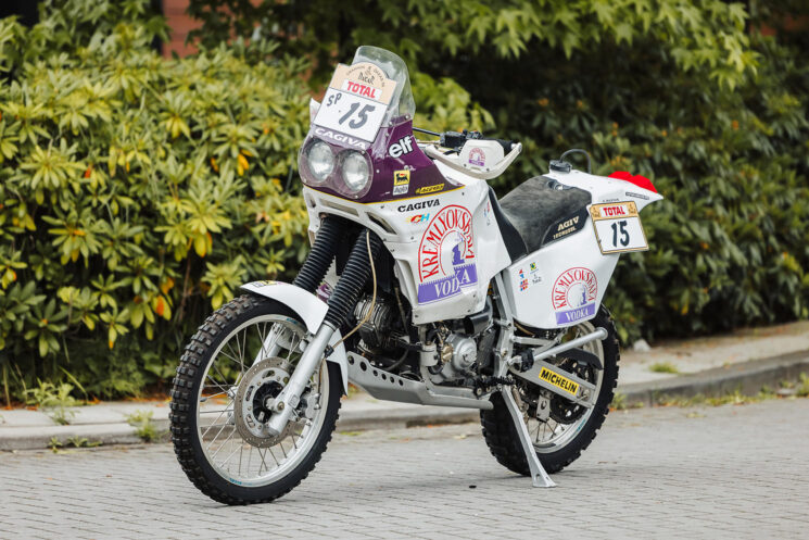 1996 Cagiva Elefant Dakar Rally bike