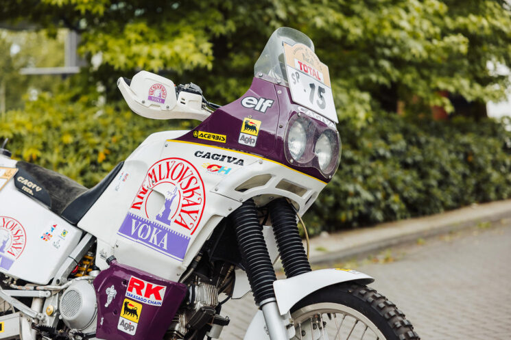 1996 Cagiva Elefant Dakar Rally bike