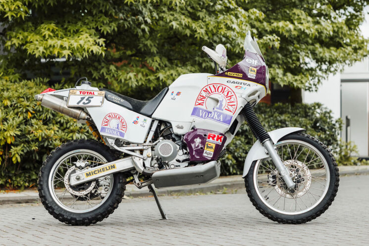 1996 Cagiva Elefant Dakar Rally bike