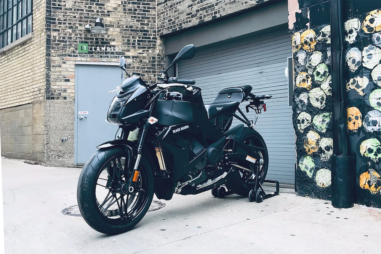 2021 Buell 1190SX Black Mamba