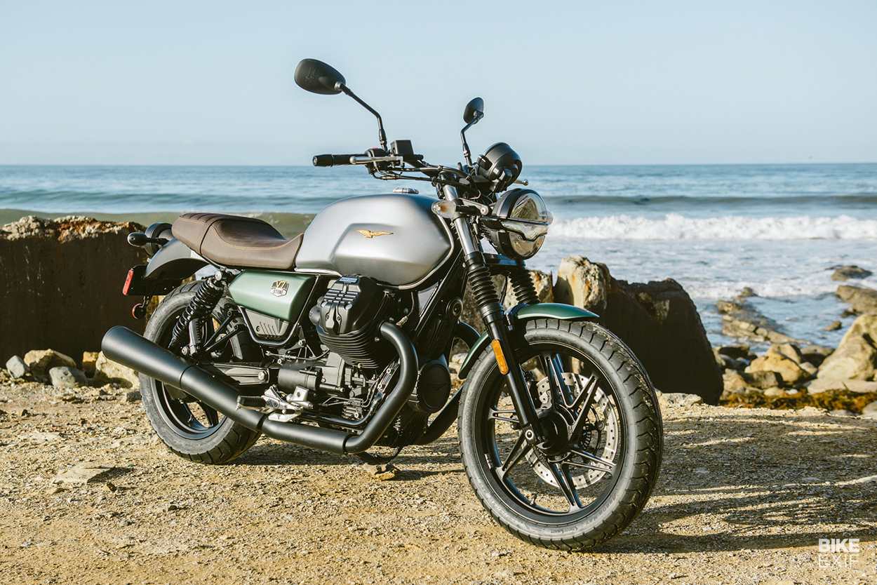 Review: The 2021 Moto Guzzi V7 Stone