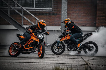 2024 KTM Duke 390 and 250