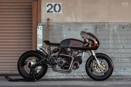 Ducati 900 SS cafe racer by Upcycle Motor Garage