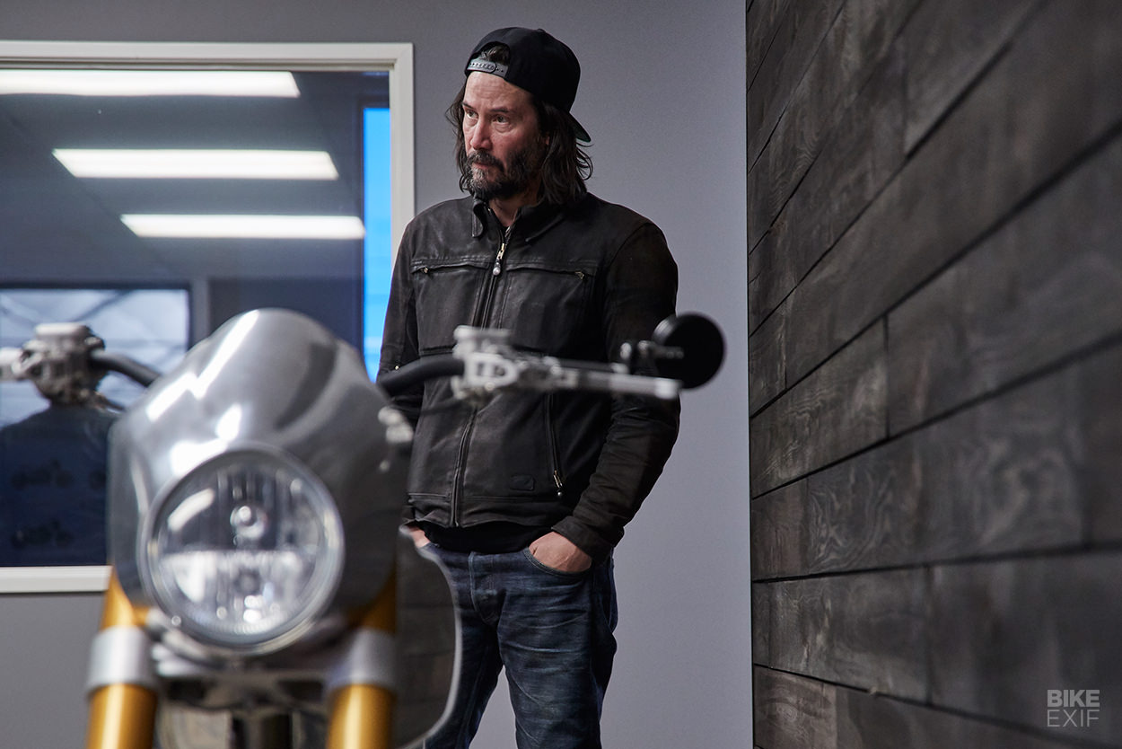 Keanu Reeves of Arch Motorcycle