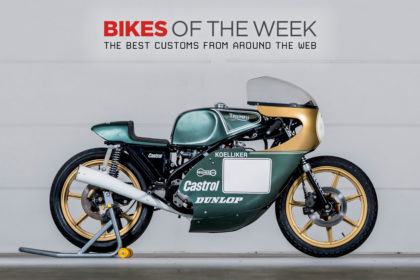 The best cafe racers, scramblers and trackers of the week