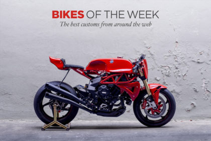 The best custom motorcycles and cafe racers of the week