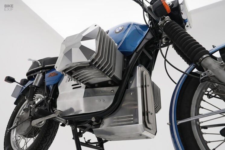 Electric motorcycle conversion for BMW boxers