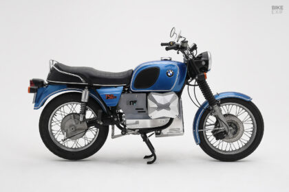 Electric motorcycle conversion for BMW boxers