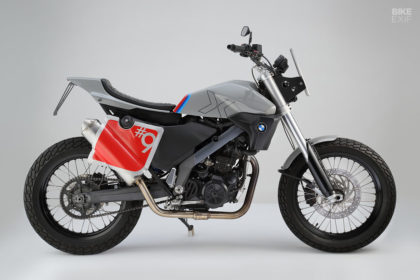 BMW G650 Xcountry street tracker by Cafemoto