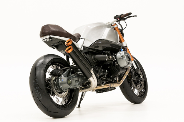 BMW R nineT customized by Smokin' Motorcycles.