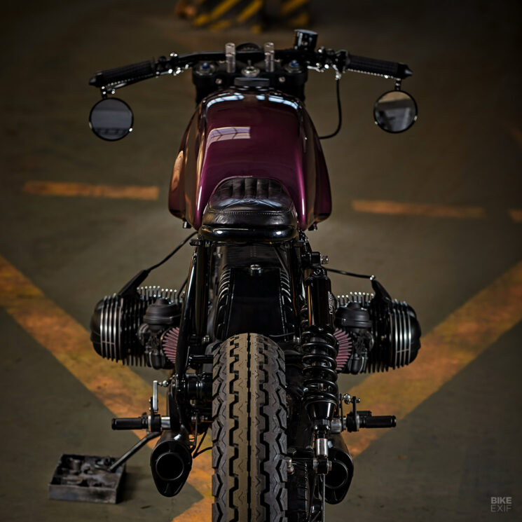 BMW R100 bobber by Cardsharper Customs