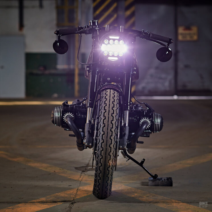 BMW R100 bobber by Cardsharper Customs