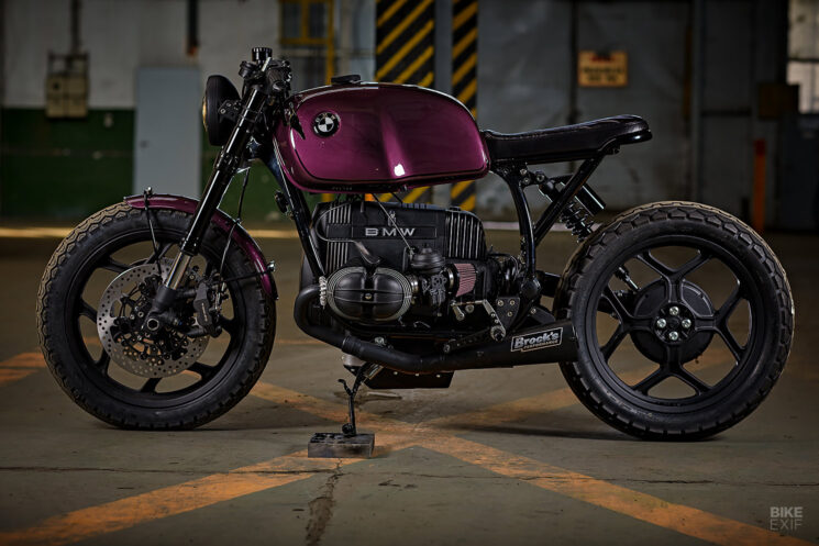 BMW R100 bobber by Cardsharper Customs