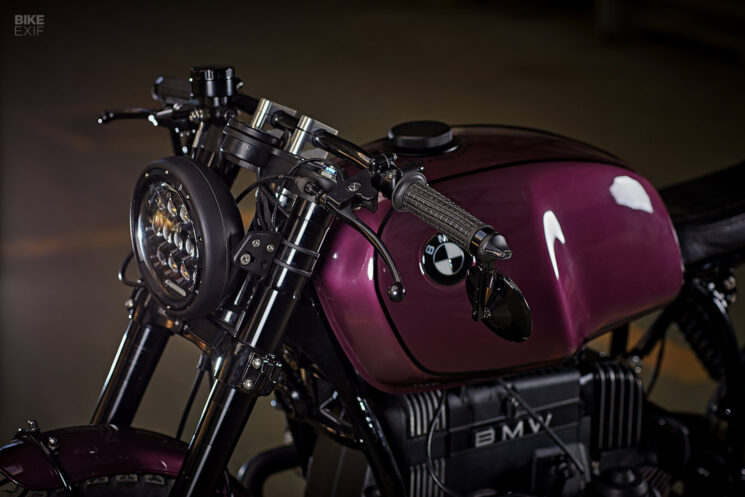 BMW R100 bobber by Cardsharper Customs