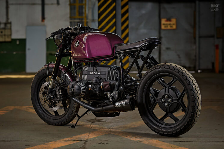 BMW R100 bobber by Cardsharper Customs