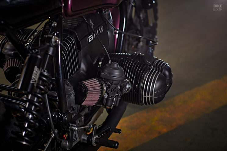 BMW R100 bobber by Cardsharper Customs