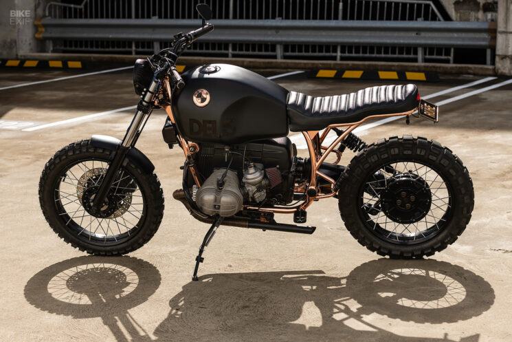 BMW R100R scrambler by Deus ex Machina