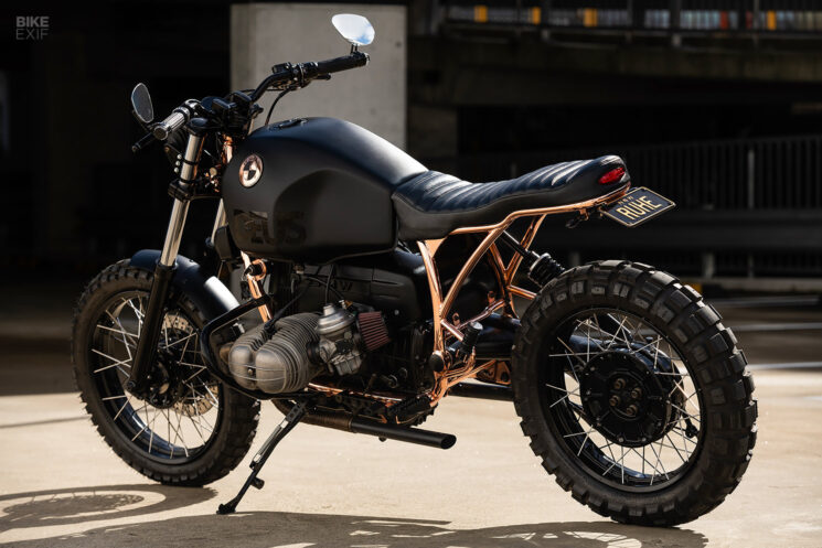 BMW R100R scrambler by Deus ex Machina