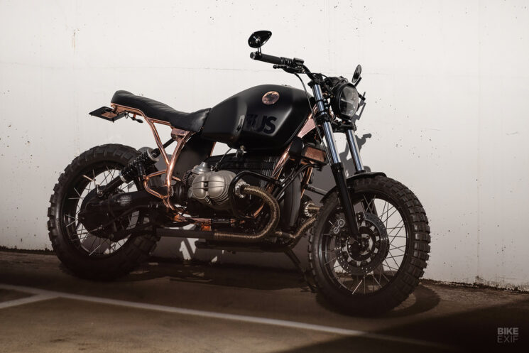 BMW R100R scrambler by Deus ex Machina