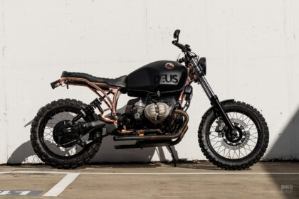 BMW R100R scrambler by Deus ex Machina