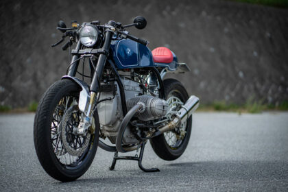 BMW R100RS cafe racer by Shiro Nakajima of 46works