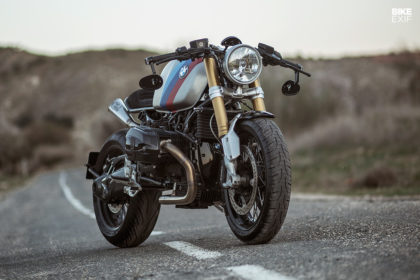 Bavara: A custom BMW R9T with an R90S tank