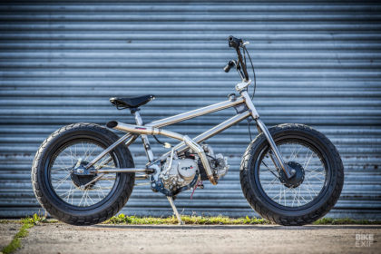 Fat Tracker: A motorized bicycle for BMX fans