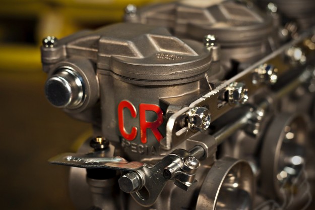 Building a cafe racer: Keihin CR carbs