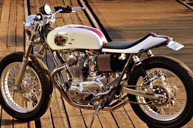 Building a cafe racer: Yamaha