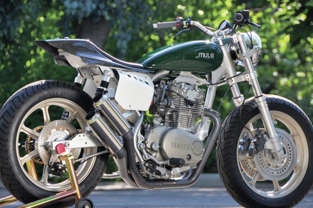 Building a cafe racer: Mule Motorcycles XS650