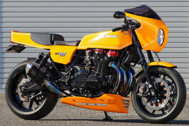 Kawasaki Z1R restomod by Bull Dock Japan