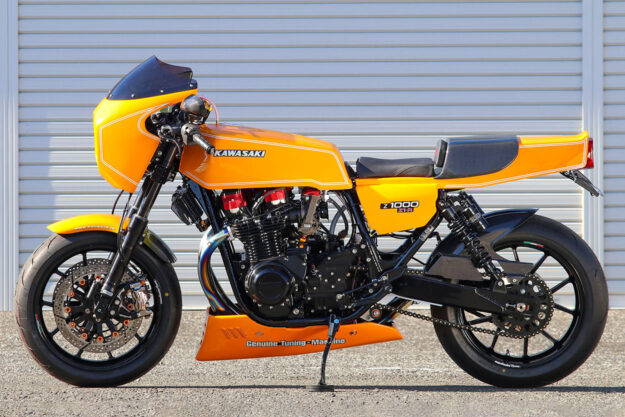 Kawasaki Z1R restomod by Bull Dock Japan