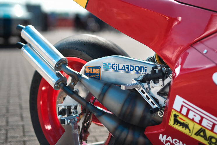 Cagiva C588 at the Classic GP Assen