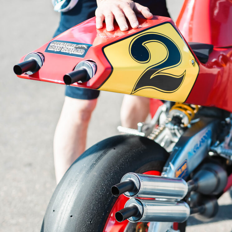 Cagiva C588 at the Classic GP Assen