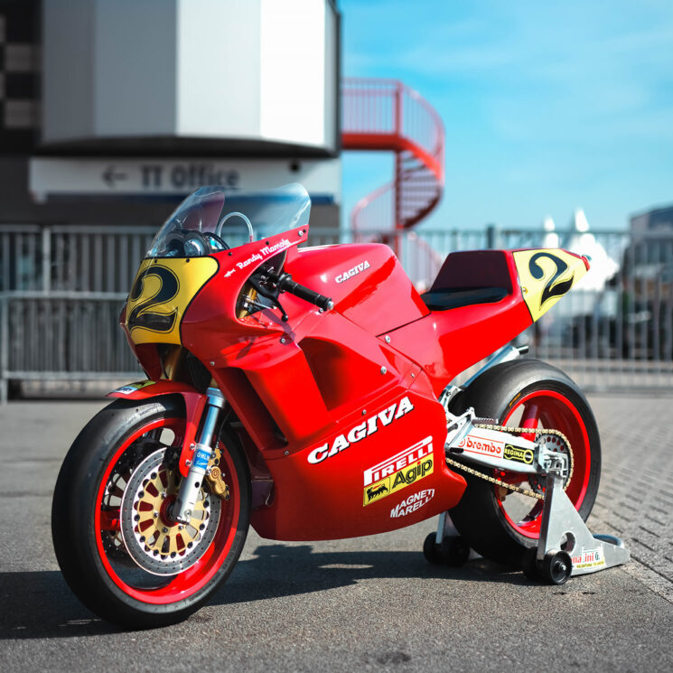 Cagiva C588 at the Classic GP Assen