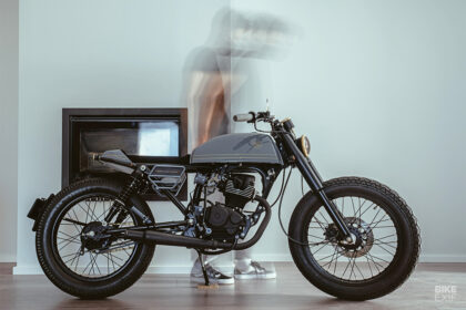 Custom Honda CG125 motorcycle