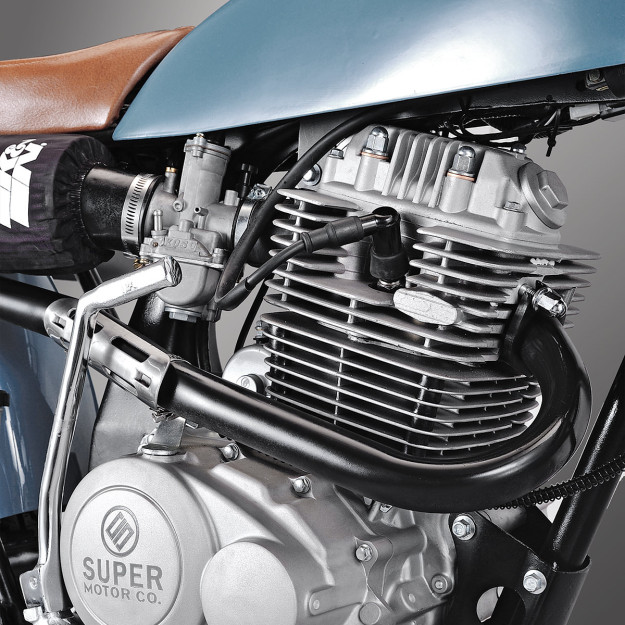 Chinese motorcycles: the 'Lucky Punk' by Holland's Super Motor Company