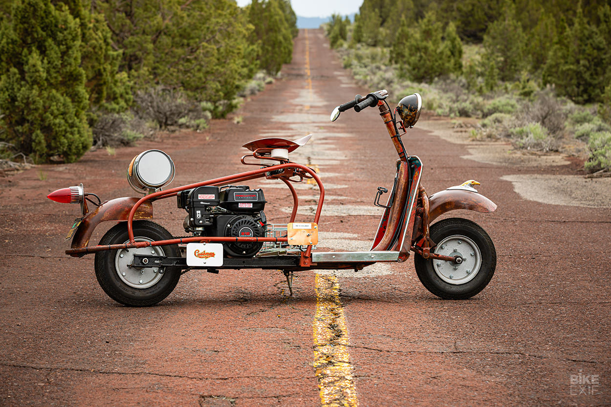 Pocket-sized Patina: the Cushman Scooters of Colby Thompson