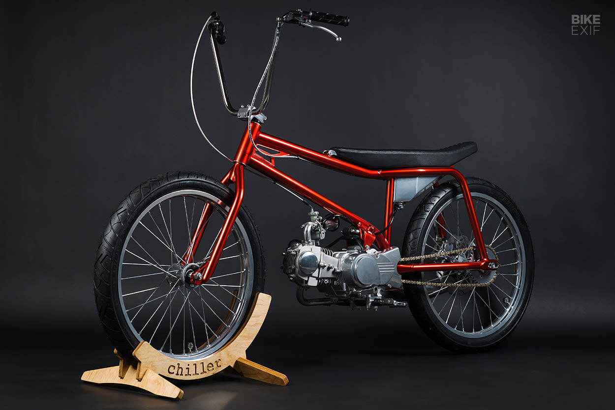 Custom BMX moped by Blackmarket Project