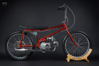 Custom BMX moped by Blackmarket Project